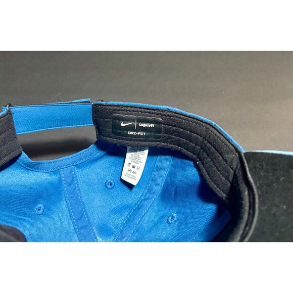 Nike Legacy 91 Dri-FIT Two-Tone Blue Golf Cap – Adjustable Strapback - Picture 3 of 5